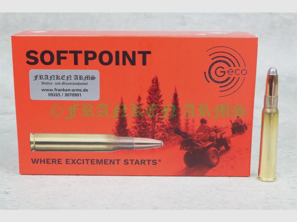 GECO Teilmantel 8x57IRS 185gr. 12,0g 20 Stück Staffelpreise