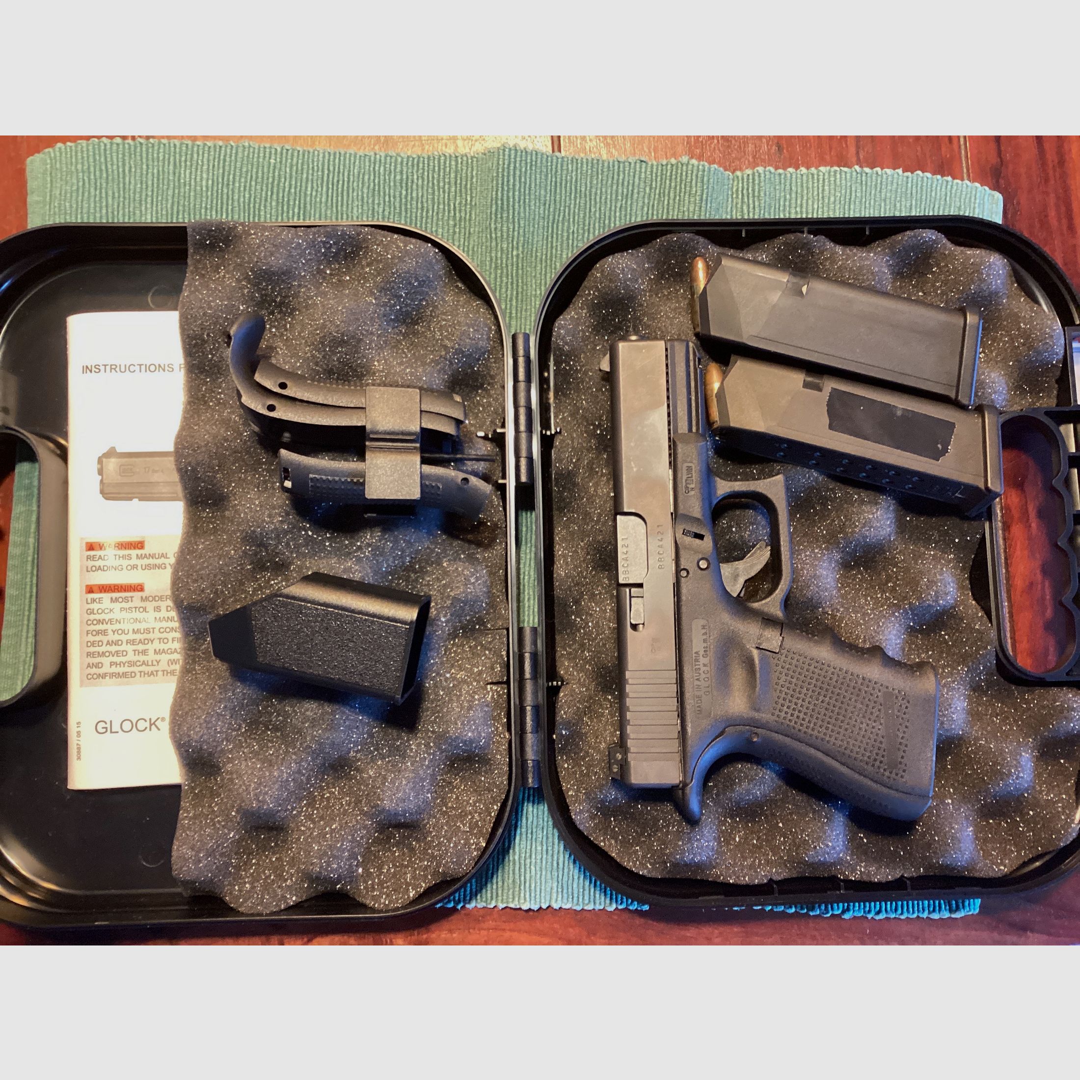 Glock 19 Gen. 4 nur 2x geschossen