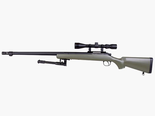 GSG MB07 Sniper OD Green 6mm - Airsoft Spring Pressure