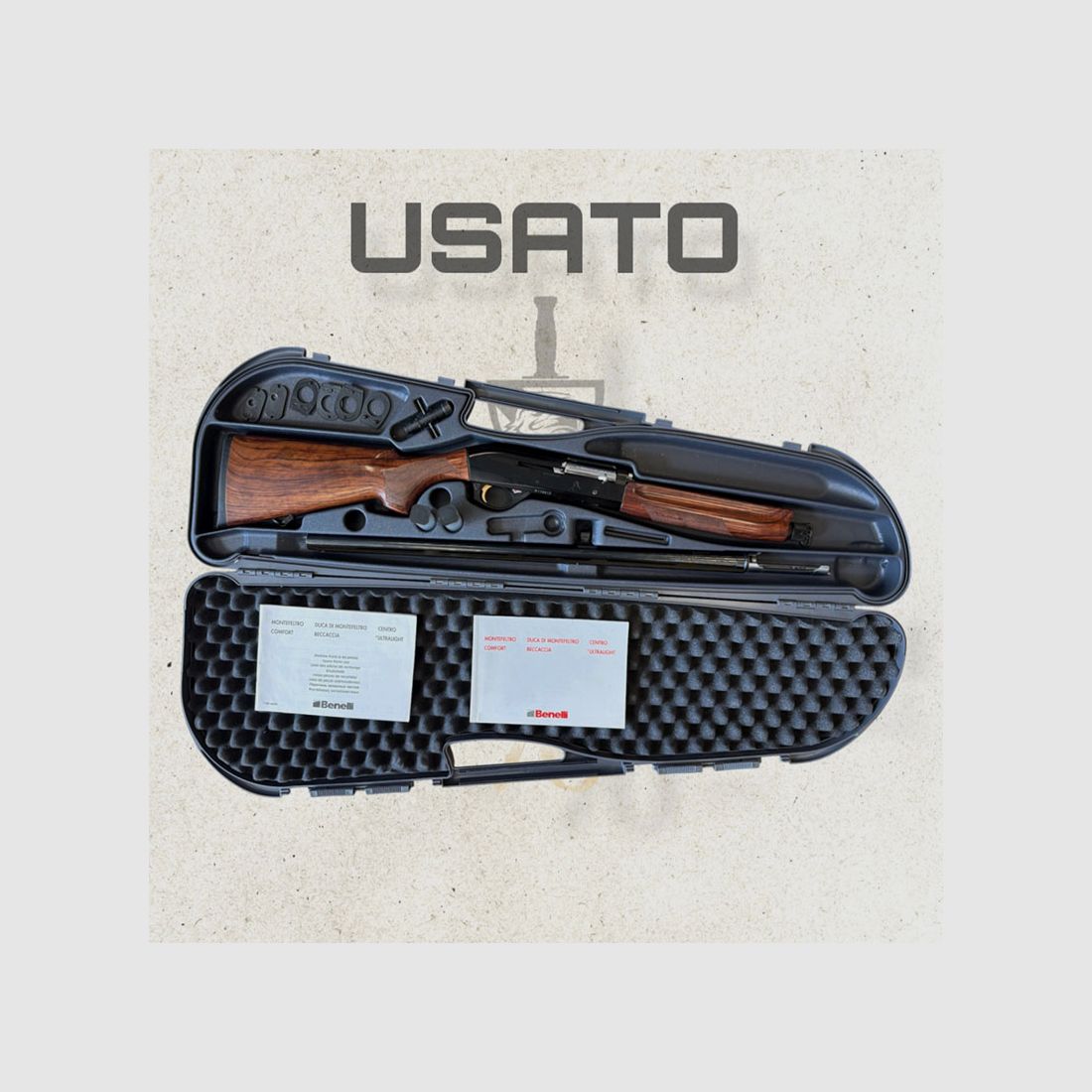 USED – SEMIAUTOMATIC GUN – BENELLI MOD. MONTEFELTRO BECCACCIA cal. 20, image 7 of 7
