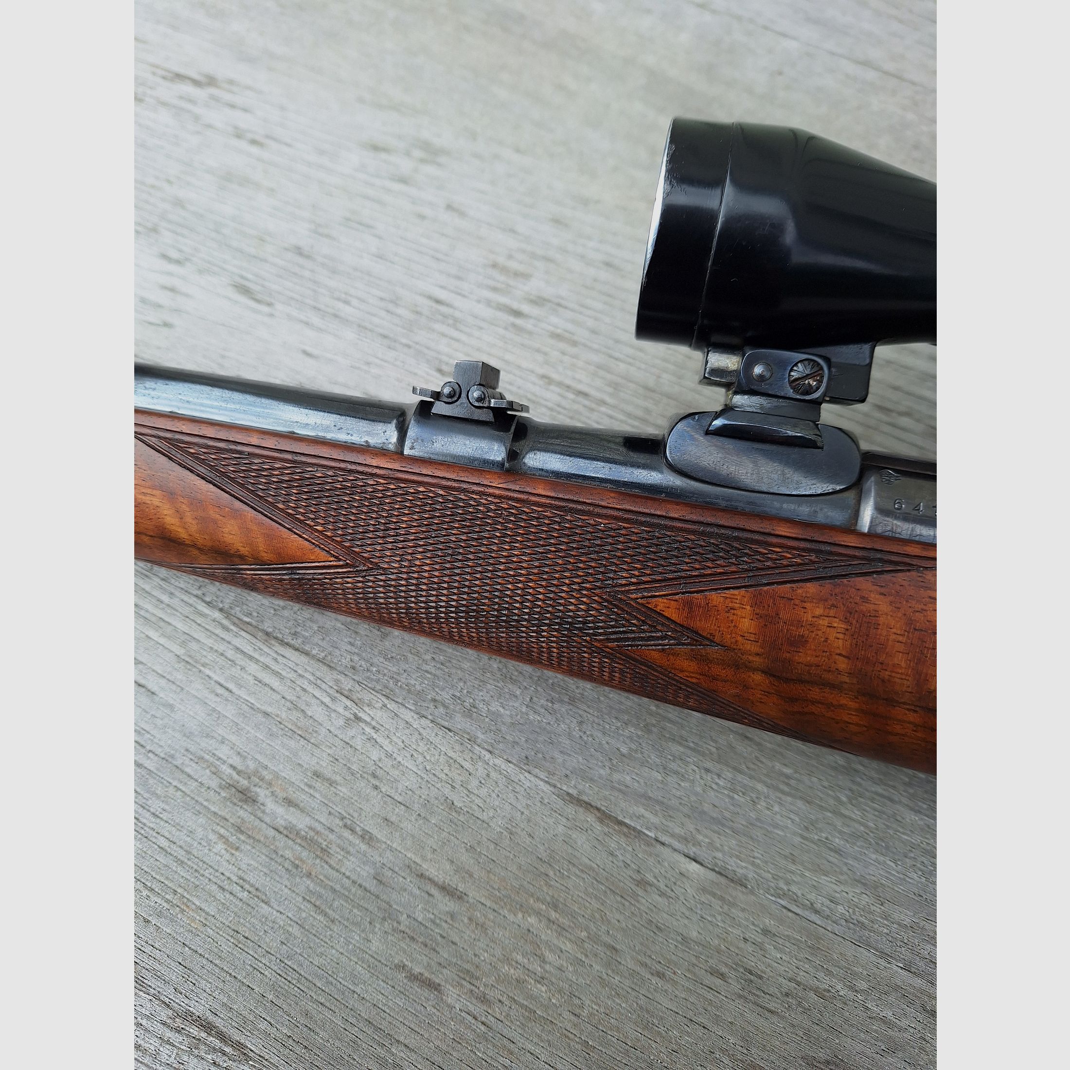 .22HORNET ANSCHÜTZ STUTZEN incl. Munition