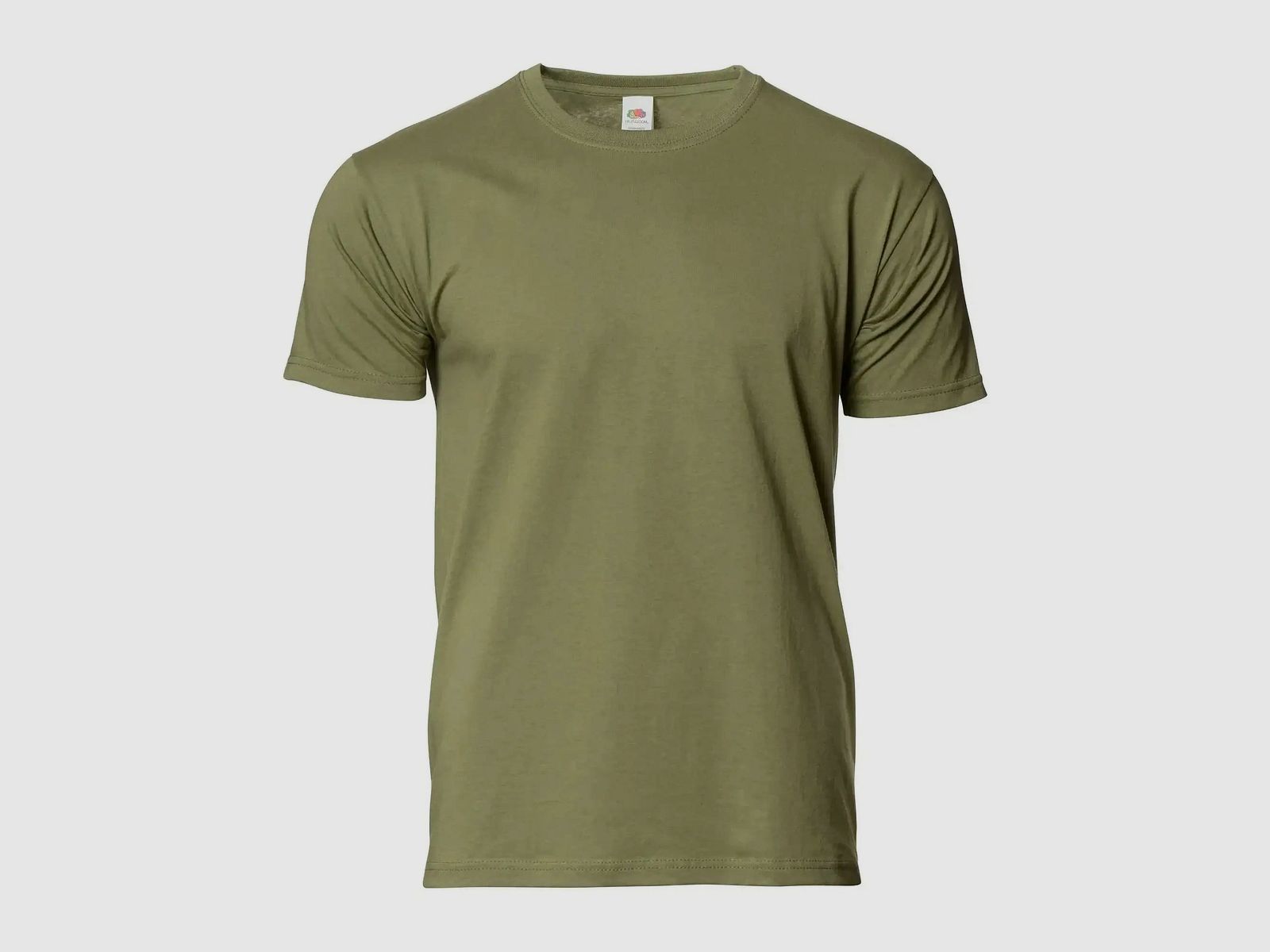 Fruit Of The Loom Fruit of the Loom T-Shirt Valueweight Original T - Classic Olive / S Uomini