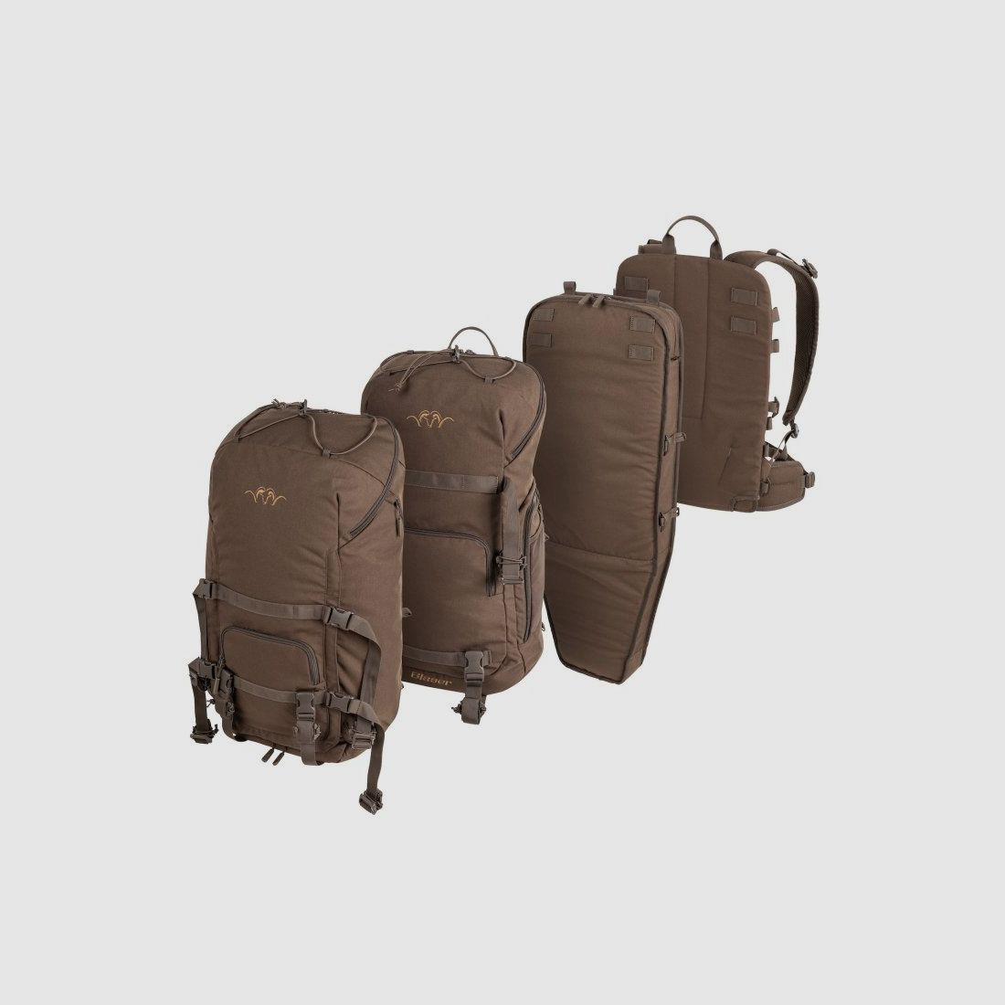 Blaser Ultimate Rucksack Brown mit Rückenteil und Gewehrfutteral – S, Bild 1 von 15