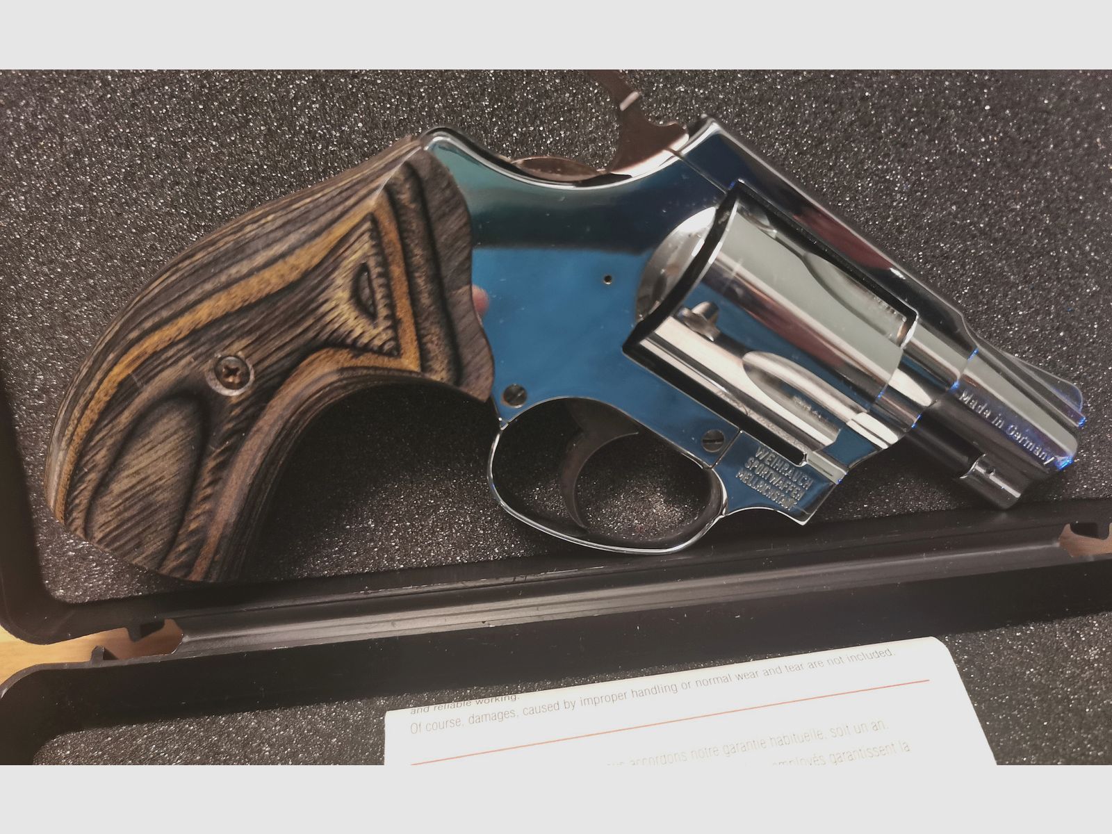 Weihrauch HW37 Chrom wohl eine der seltensten Varianten 9mm RK gut 100 % Funktionsfähig mit PTB frei ab 18 Jahre