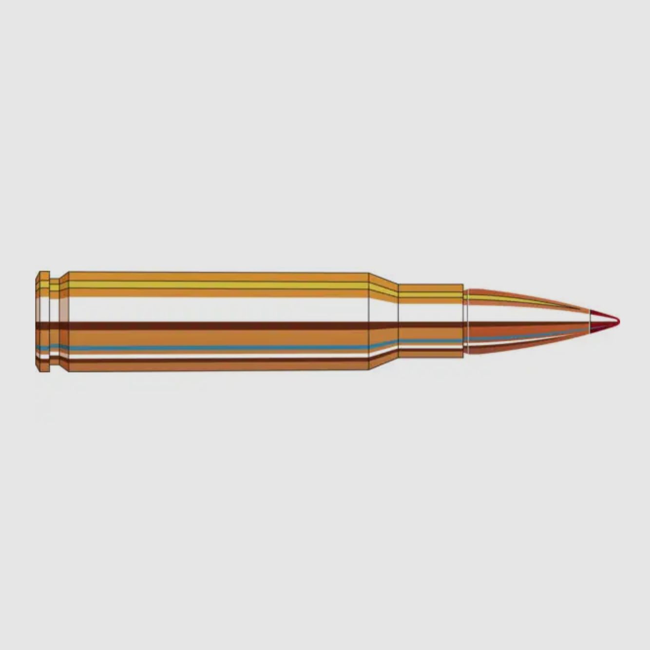 Hornady 80990 Munition .308 Win. Superformance CX 165gr. 20 Stück