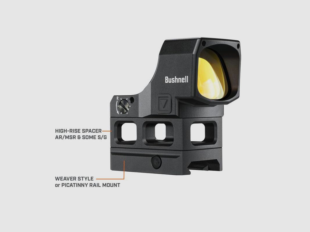 Bushnell Rotpunktvisier RXM-300 (RMS/RMSc-Footprint)