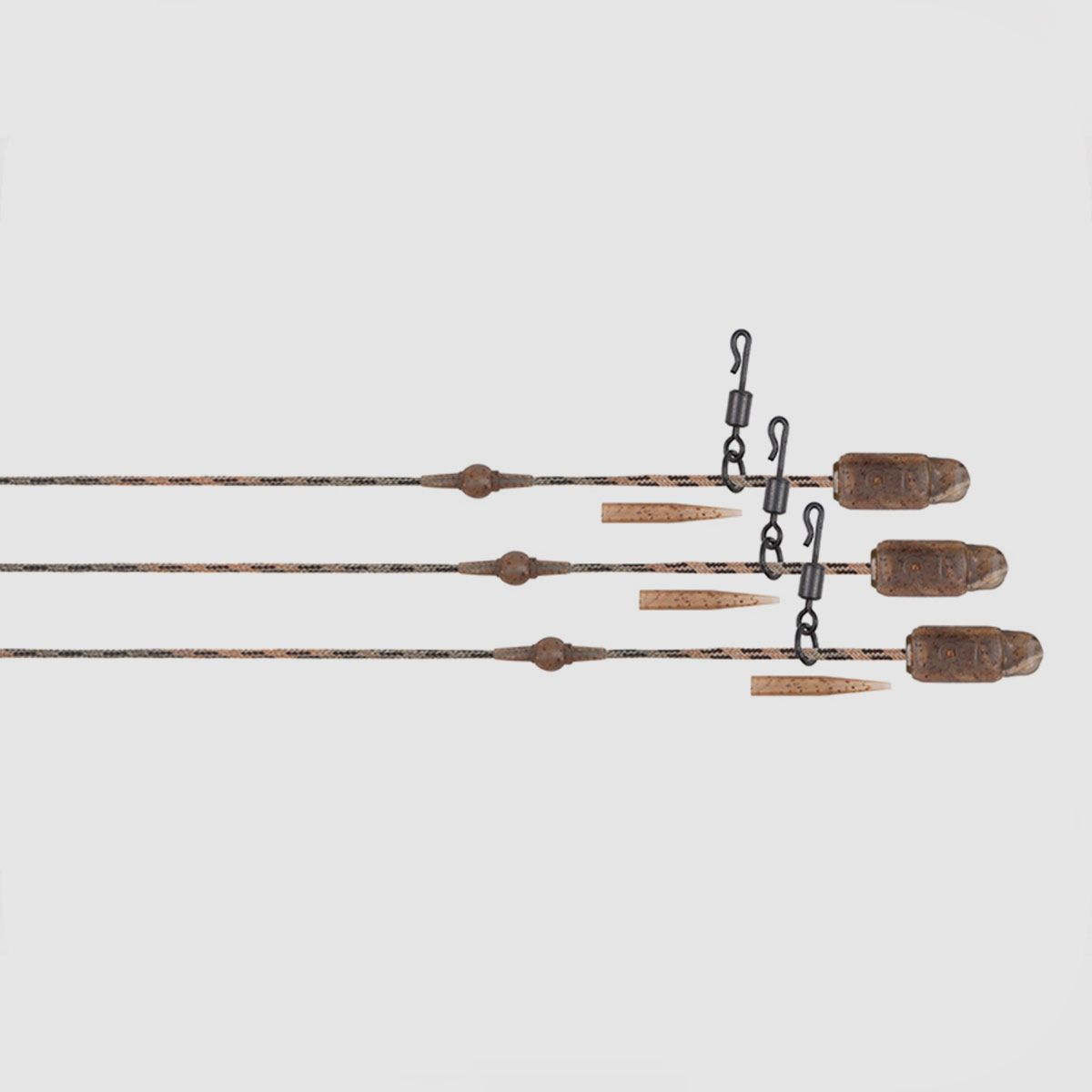 FOX – EDGES™ SUBMERGE HELI-CLIP RIGS 40LB | CAMO (ILOŚĆ 3), zdjęcie 1 z 2