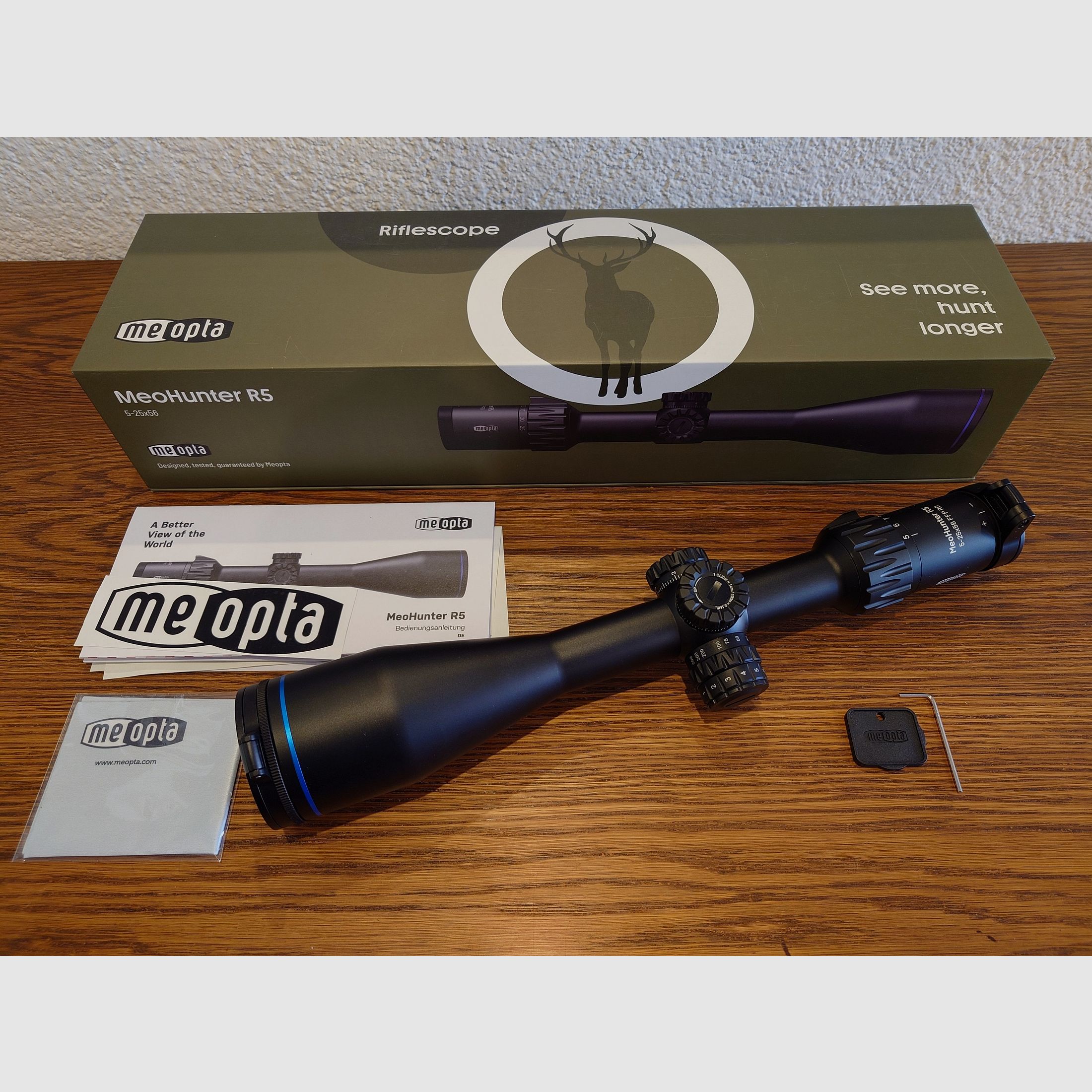 Meopta scope MeoHunter R5 5-25x56 FFP RD