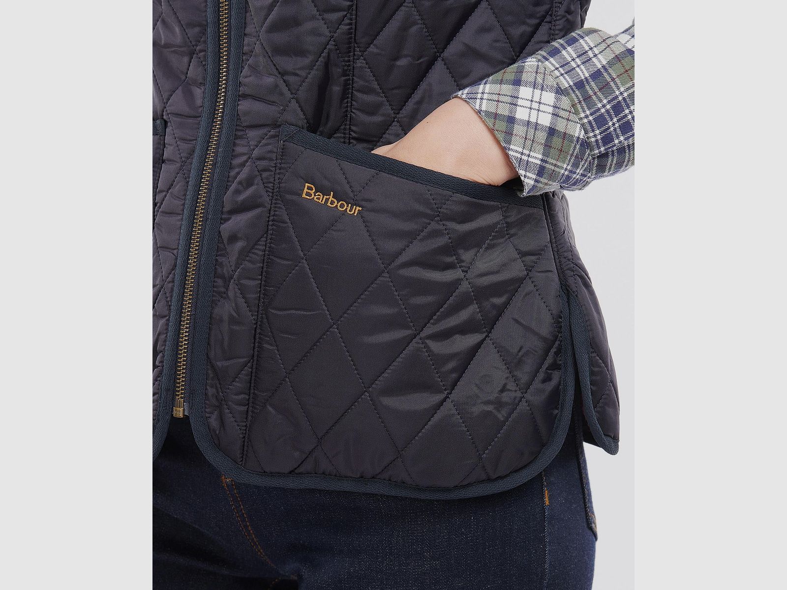 Barbour Steppweste Innenfutter Fleece Betty