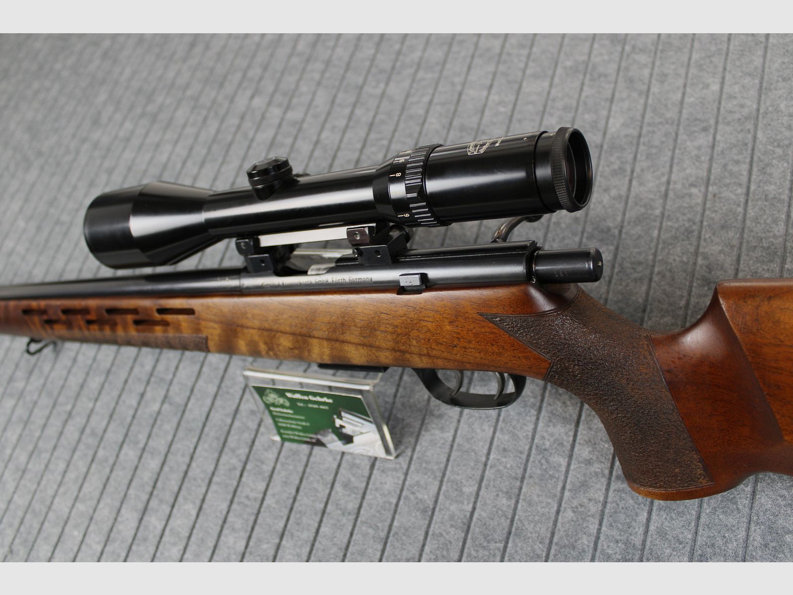 Krico Match .22Hornet Schmidt & Bender 3-12X