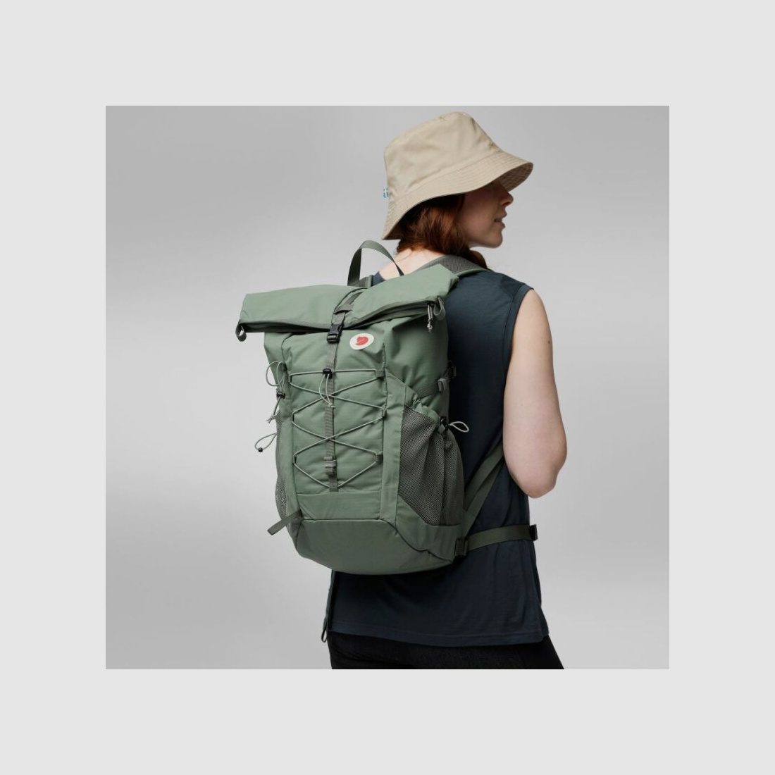 Fjällräven Rucksack Abisko Hike Foldsack Patina Green OneSize