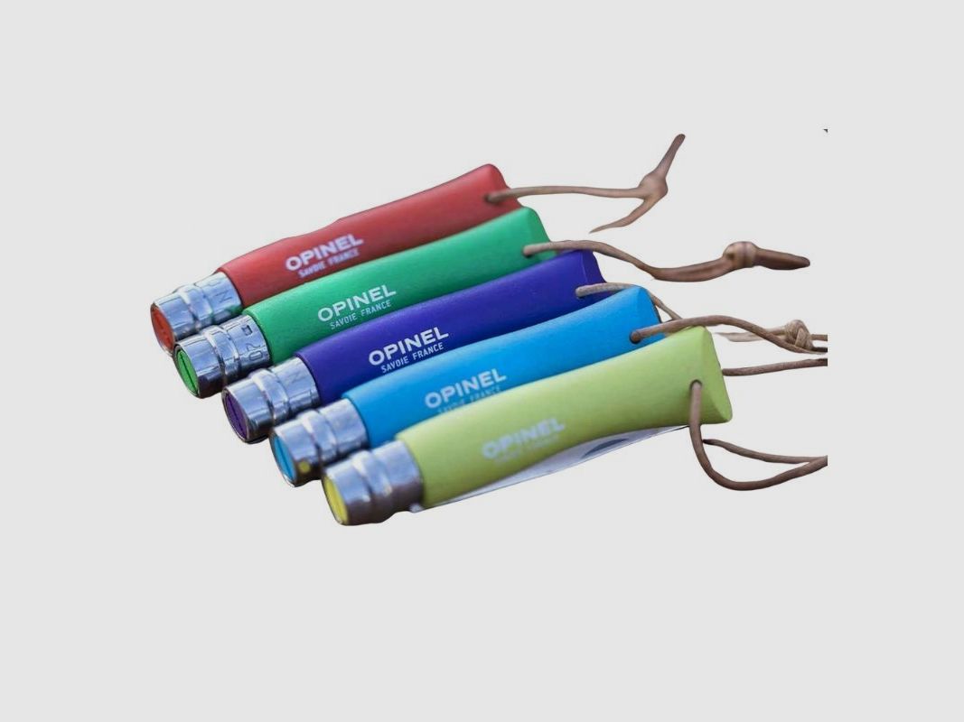 Opinel Coltello legno colorato lama 8 cm