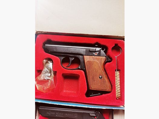 Erma EGP 75 Zustand Top wahrscheinlich nur staatlicher Beschuss mit PtB Sammler Waffen !