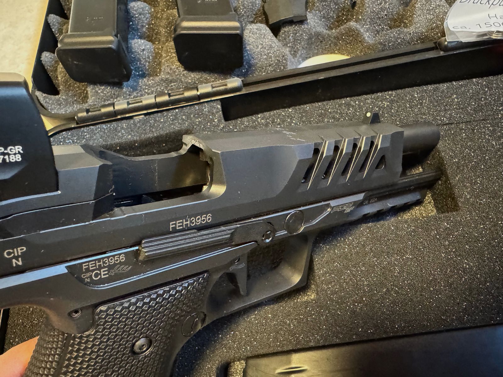 Walther PDP FullSize Match SteelFrame 5“ + Holosun + Holster + Triggertuning // Reserviert