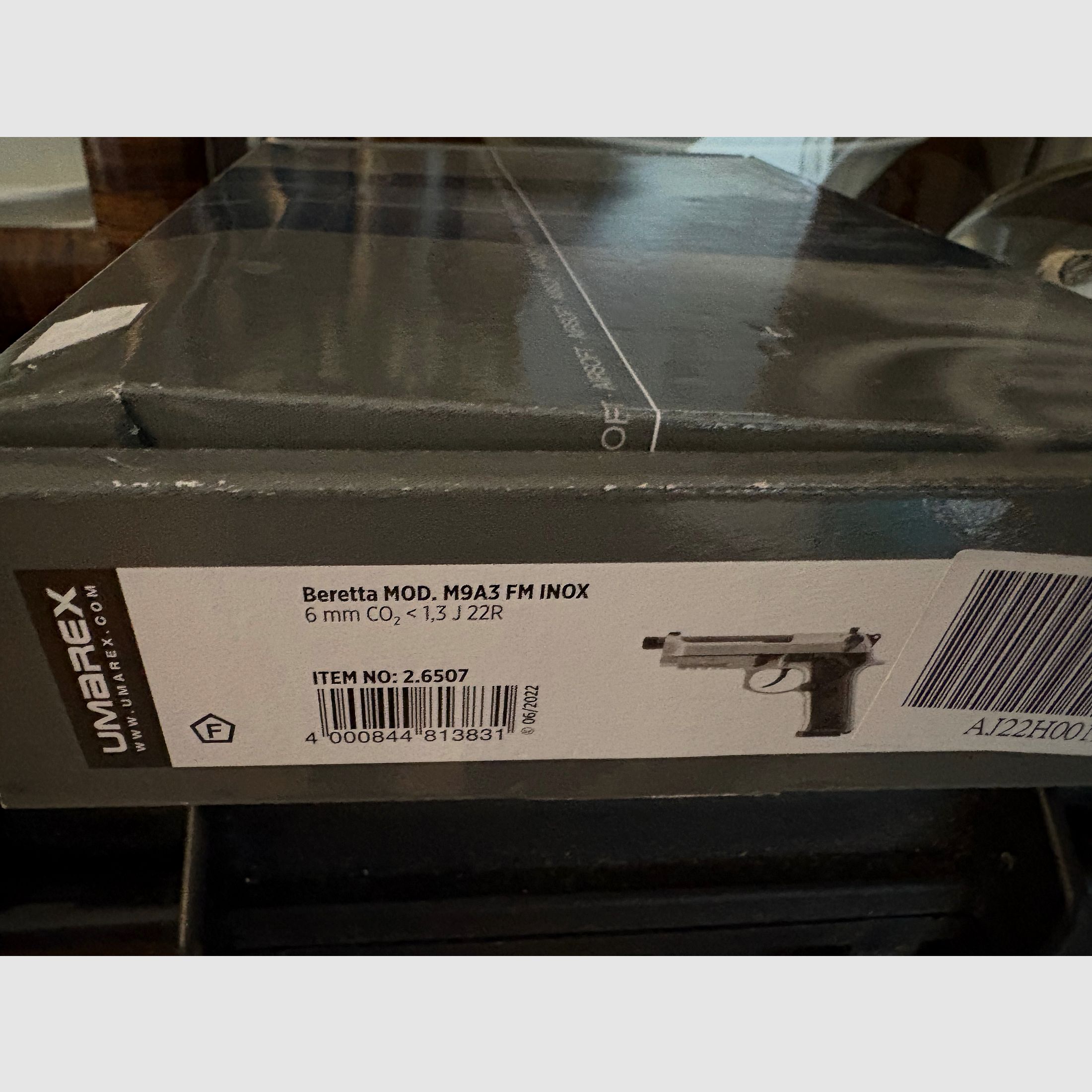 Beretta M9A3 FM argento interamente in metallo