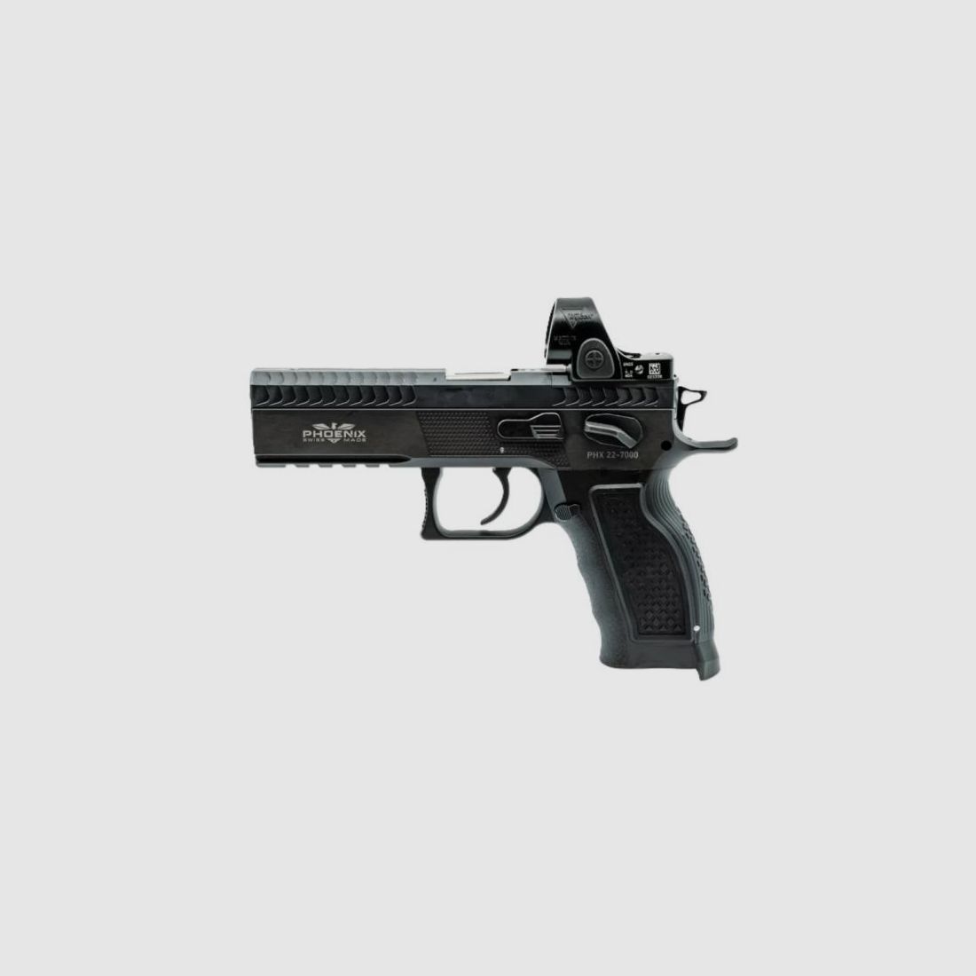 PHOENIX SwissMade Pistole Mod. Predator -4,5' 9mmLuger Alu/Polymer