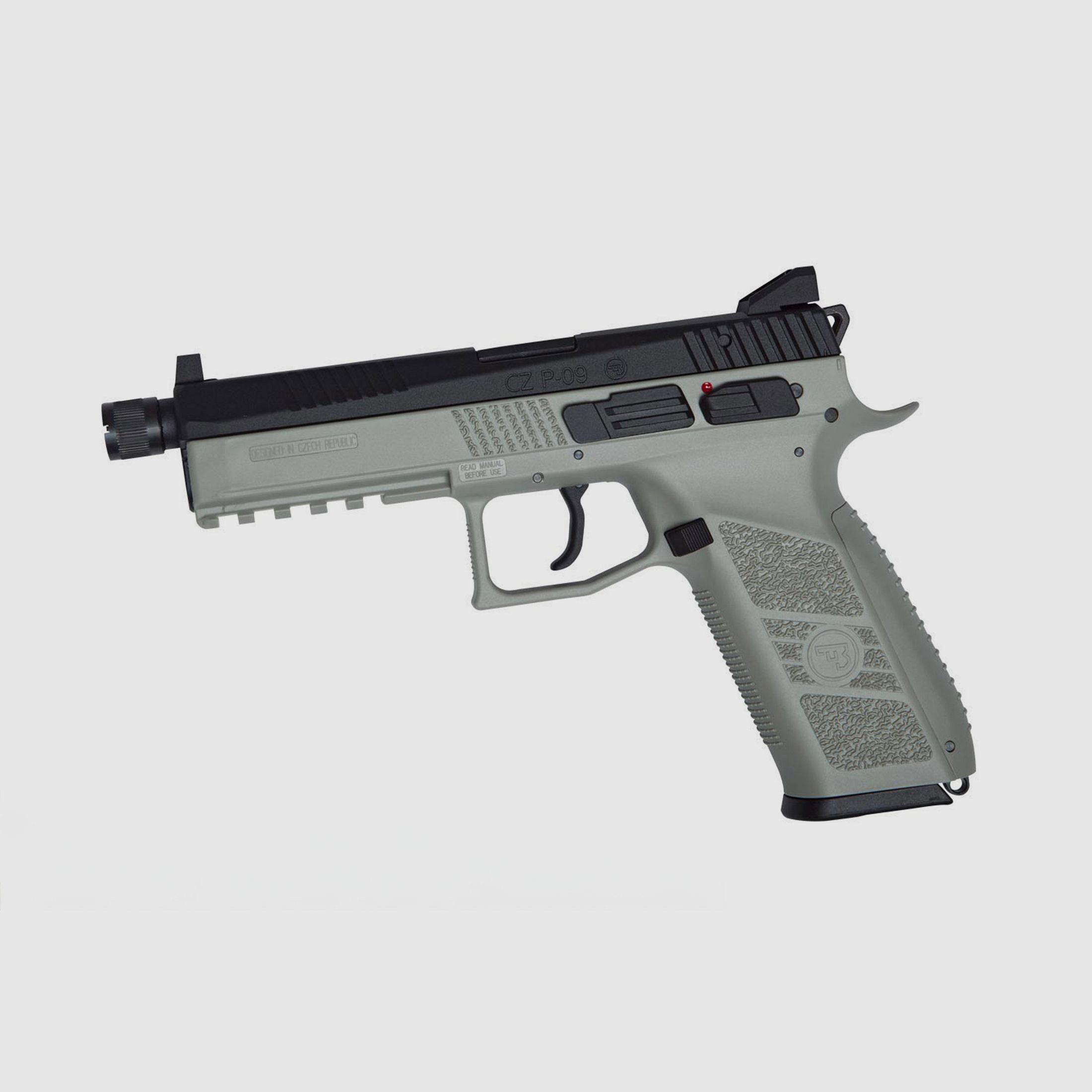 CZ P-09 Metallschlitten Urban Grey 6mm - Airsoft Co2 BlowBack