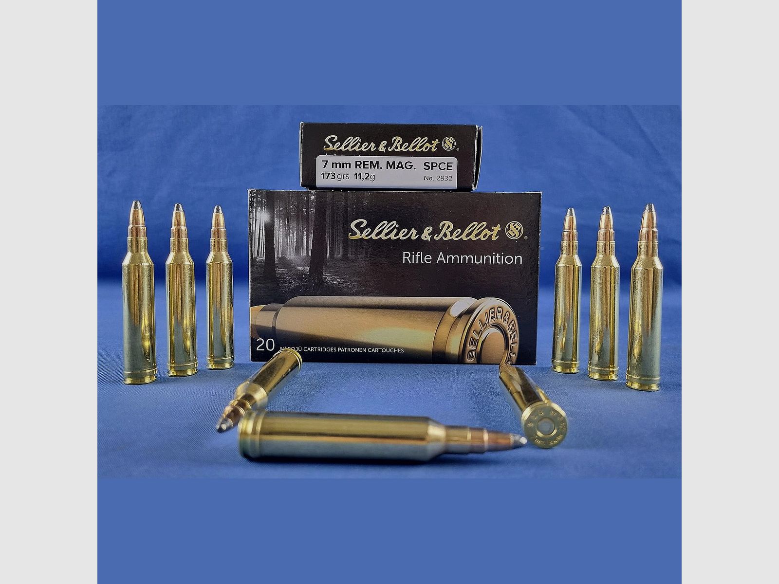 Sellier&Bellot 7mm Rem. Mag. Soft Point Core Expanding 11,2g/173grs.