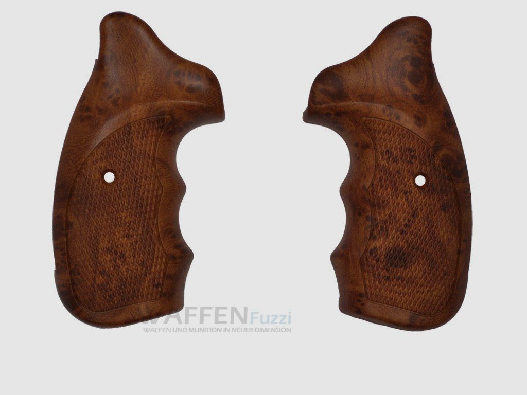 Grip panels wood look for Zoraki R1 / R2 blank-firing revolver