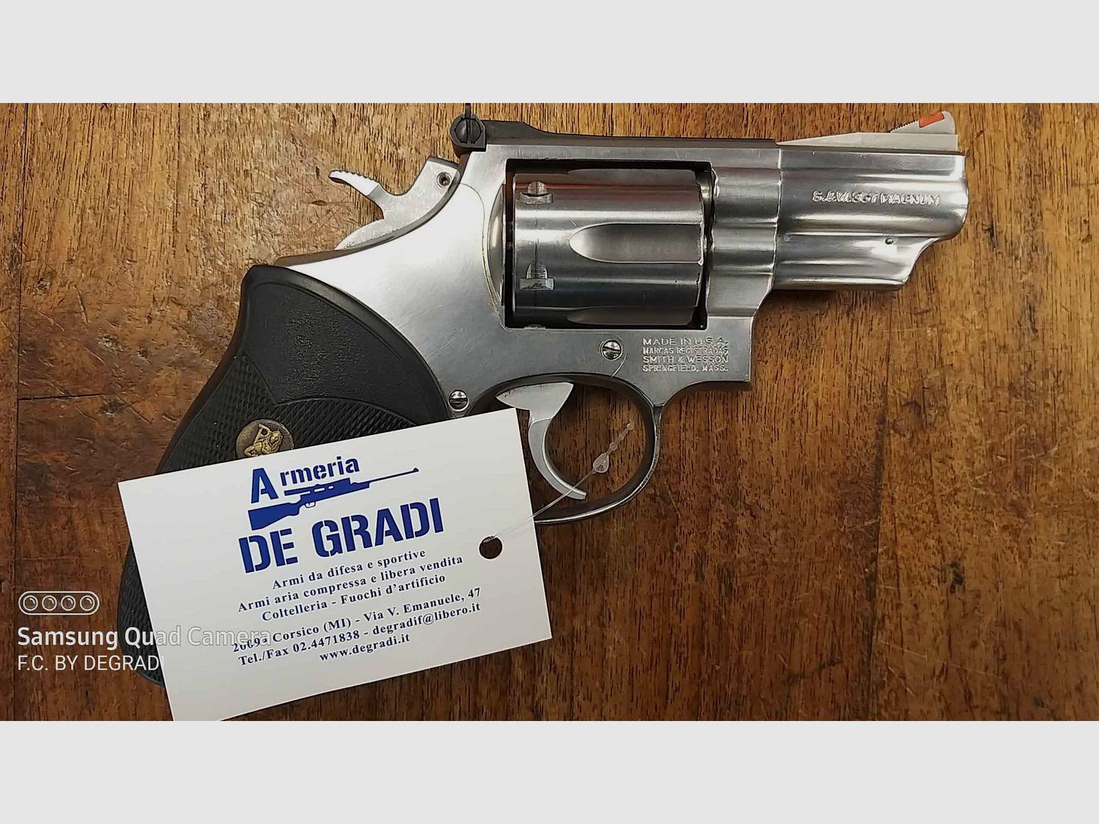 SMITH & WESSON 66-2 357 MAGNUM, immagine 2 di 3