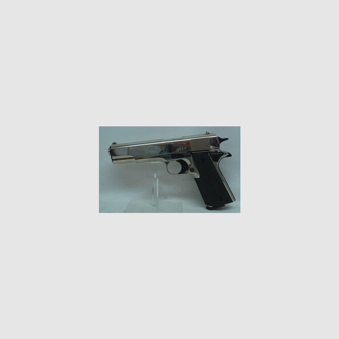 Government 1911 A1 - Kal.9mmP.A.K., Polished Chrome