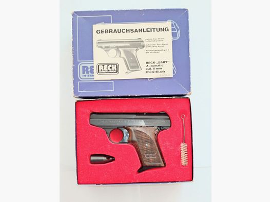 Reck  Automatic 8mm. TOP Zustand. Originalverpackung und Zubehör.