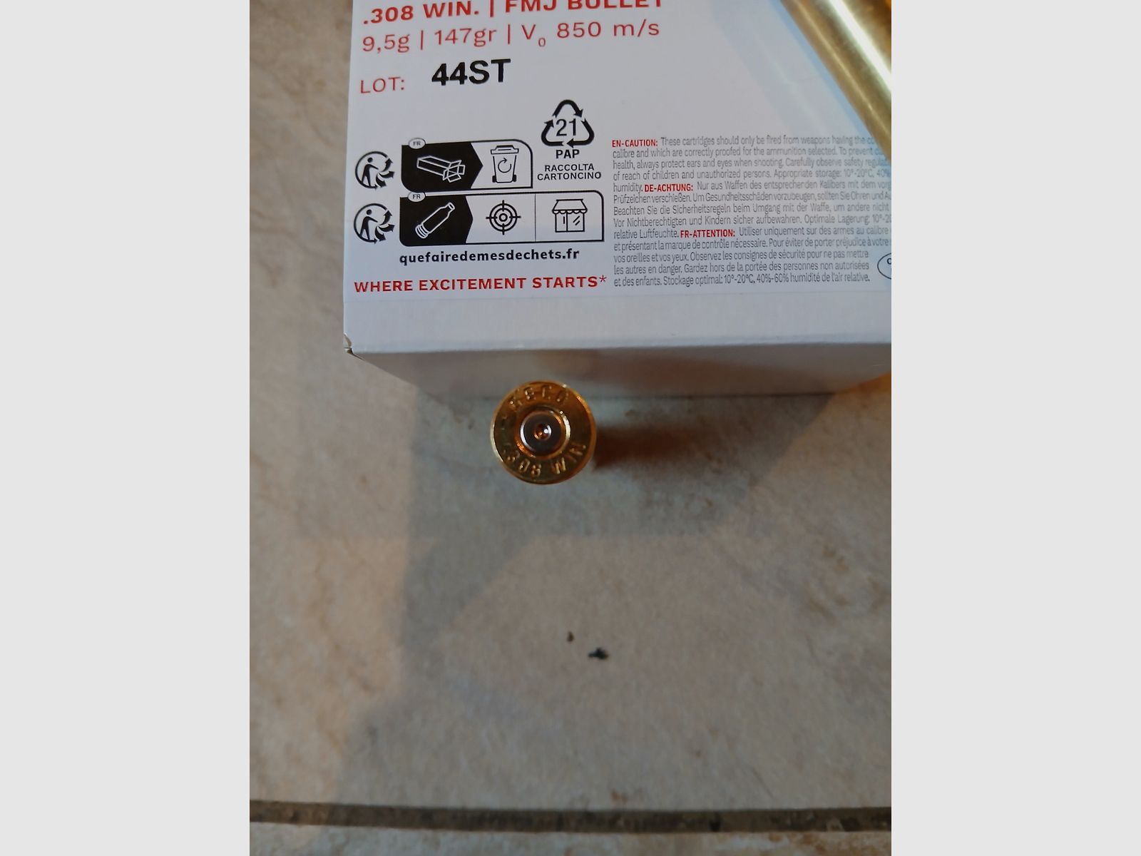 Verkaufe Geco Tac .308 Win. Hülsen, gebr. 272 Stk.