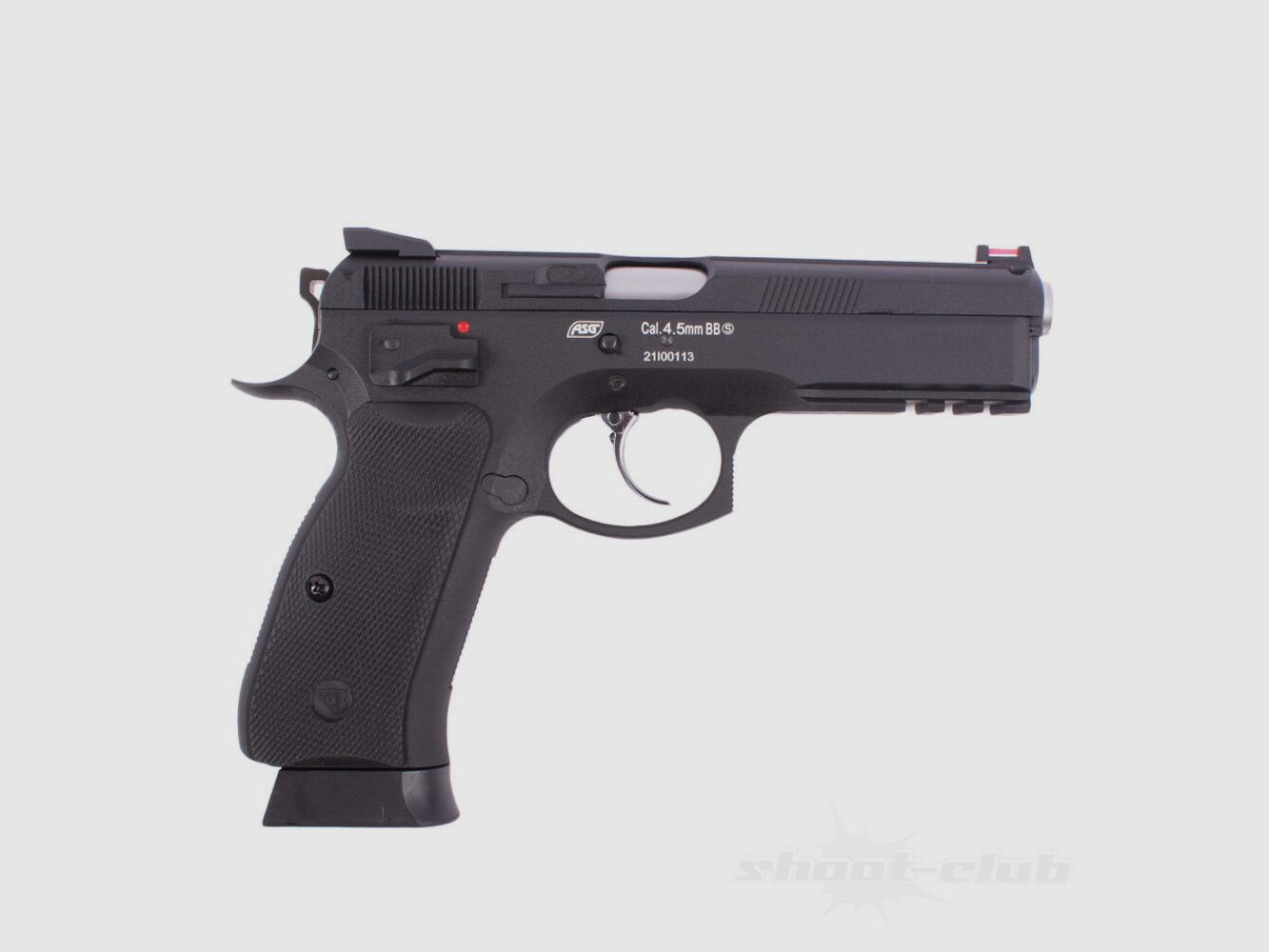 ASG	 CZ SP-01 Shadow 4,5mm BB im Set