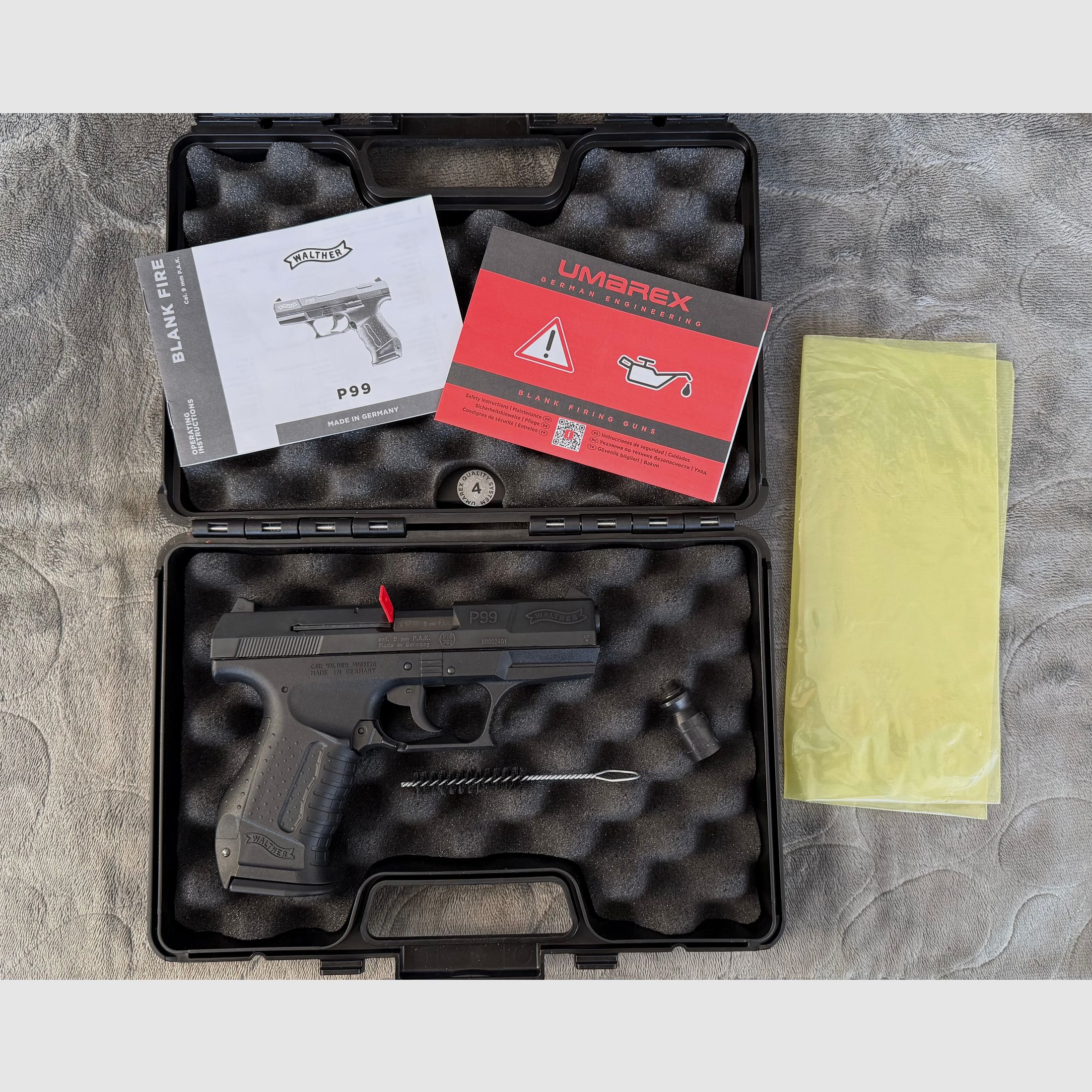 Walther P99 Schreckschuss Pistole 9mm P.A.K. schwarz