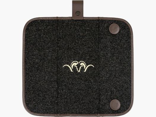 Blaser Sitzkissen Loden und Leder