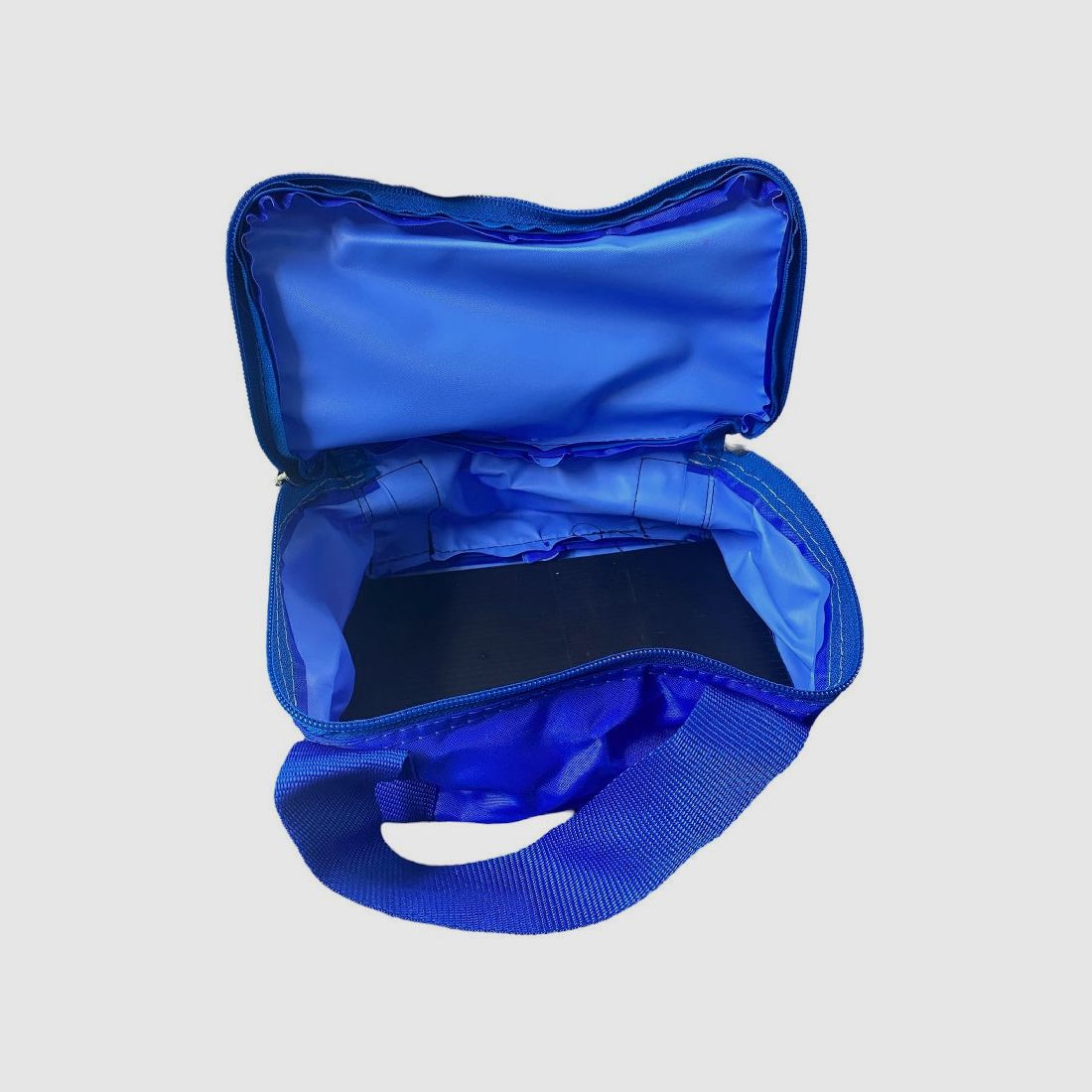 BORSETTA PORTA CARTUCCE BLU IN NYLON 100PZ, immagine 2 di 2