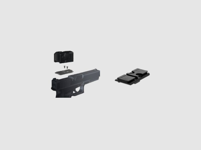 Mirino a punto rosso Aimpoint Acro C-1 incluso montaggio QD per Weaver/Picatinny 30mm