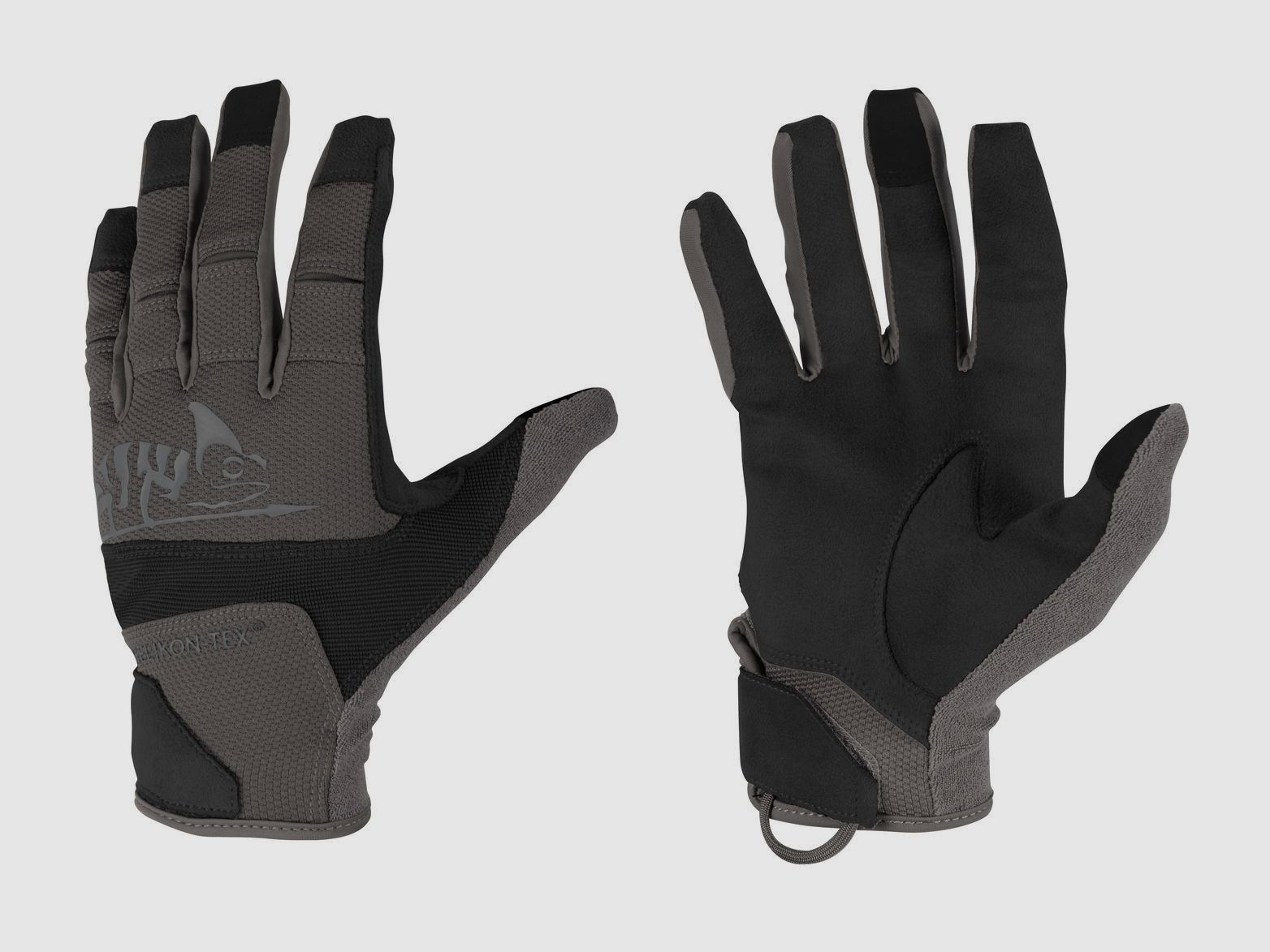 HELIKON-TEX RANGE TACTICAL GLOVES HARD® SCHWARZ/SHADOW GREY