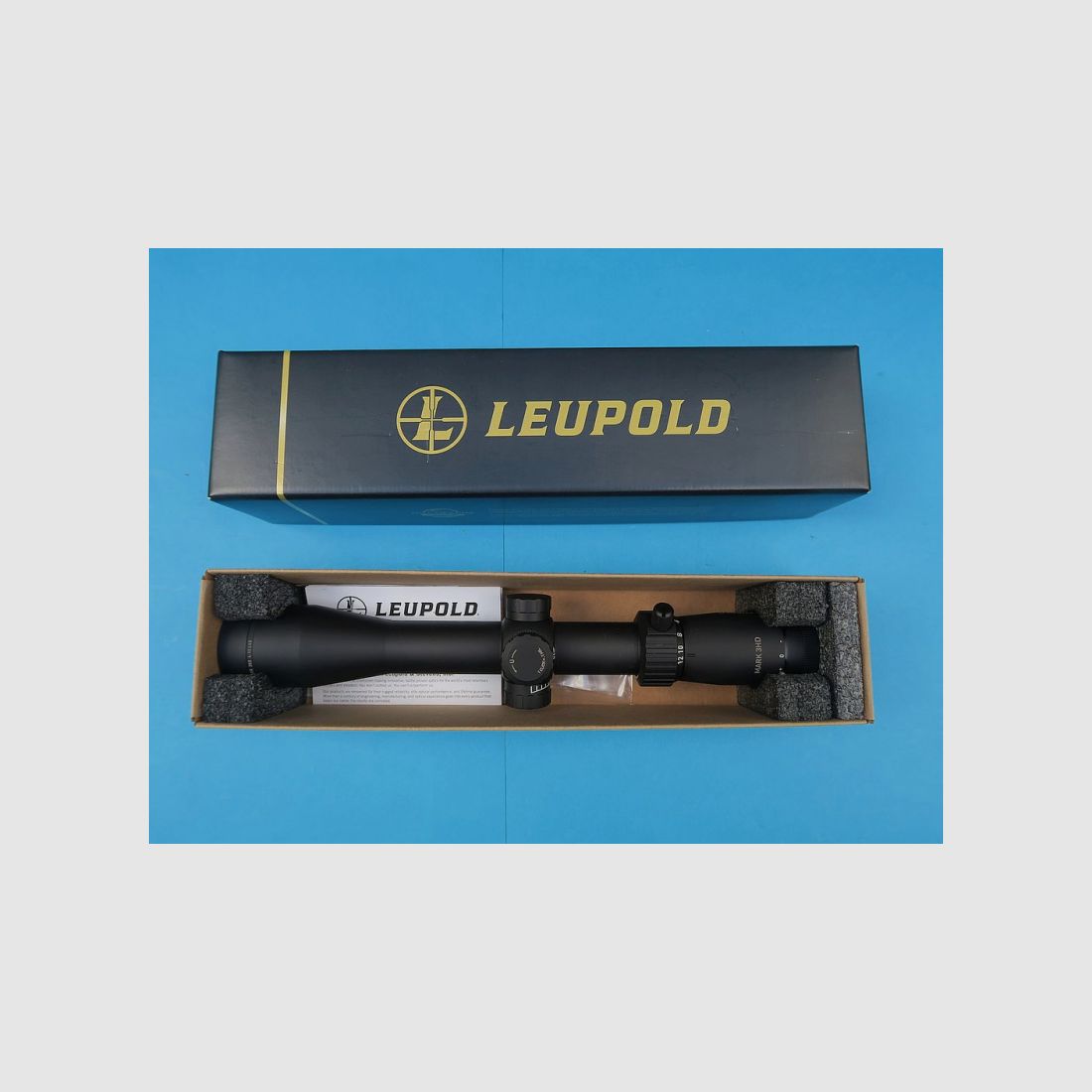 Neues Zielfernrohr Leupold 4-12x40 Mark 3HD P5 - 30mm - Side Focus TMR