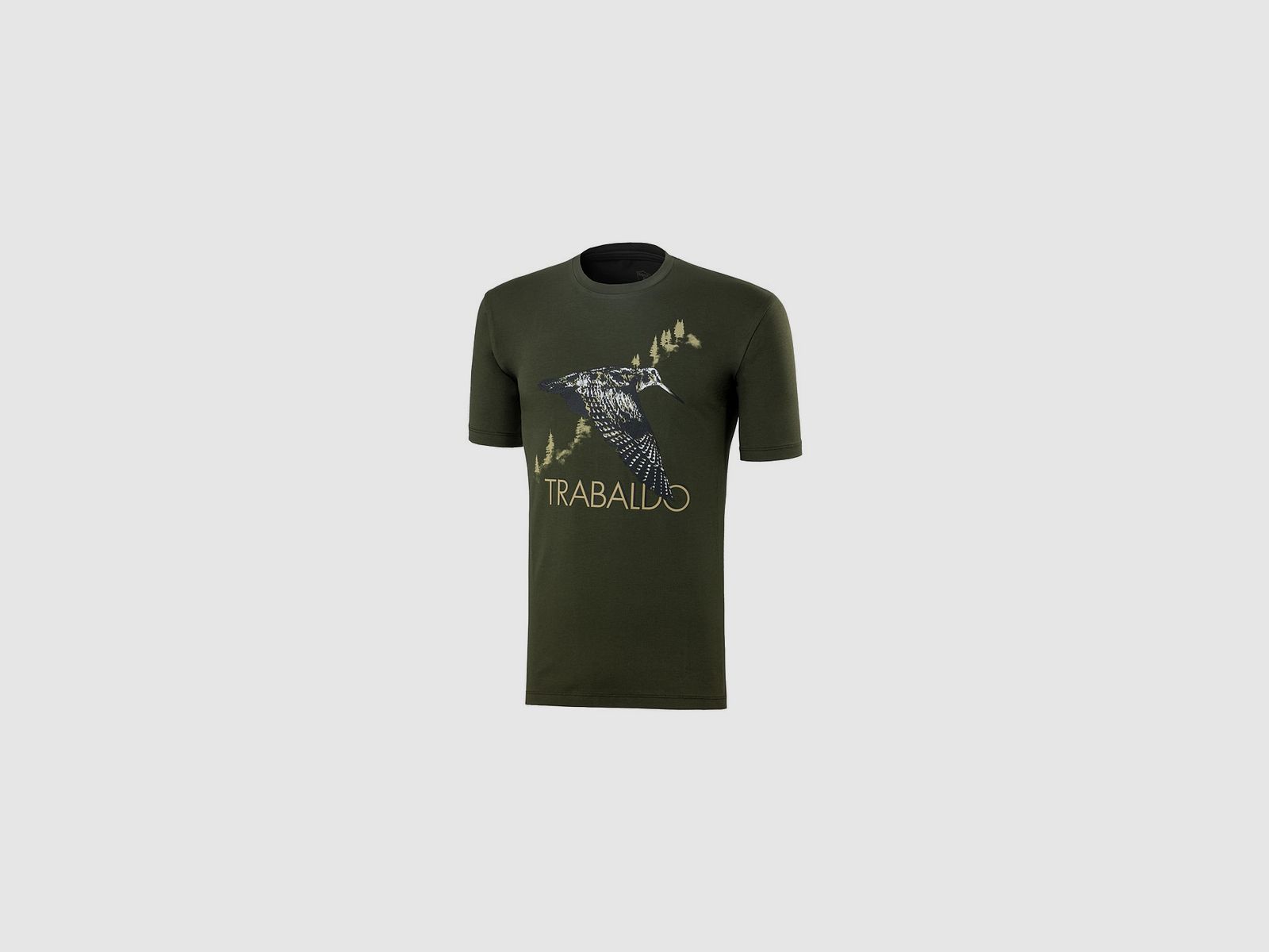 Trabaldo Identity T-Shirt mit Druck auf grüner Bekassine