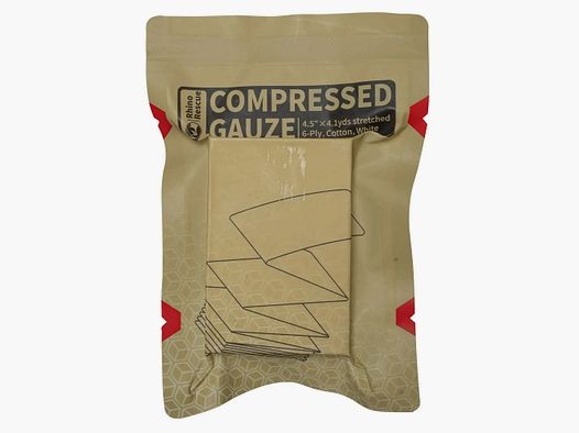 Rhino Rescue Bandage Compressé en Gaz