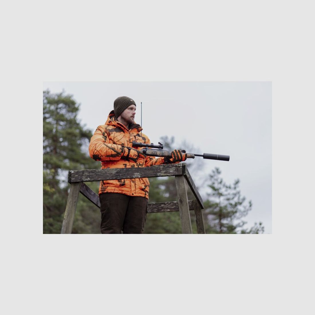 Pinewood Jagdjacke Abisko Camou 2.0 AP Blaze