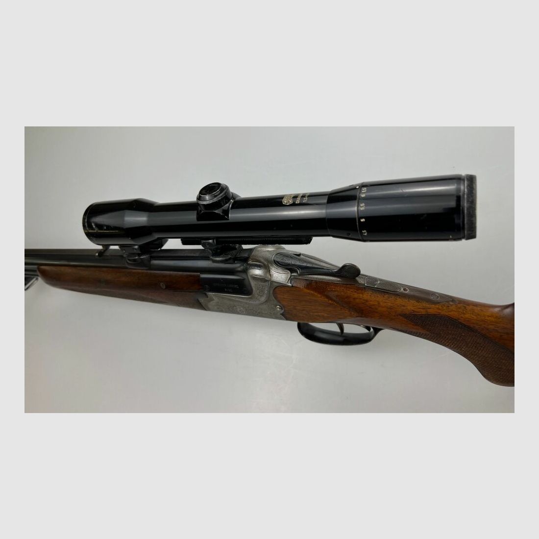 Merkel 210 escopeta de doble cañón