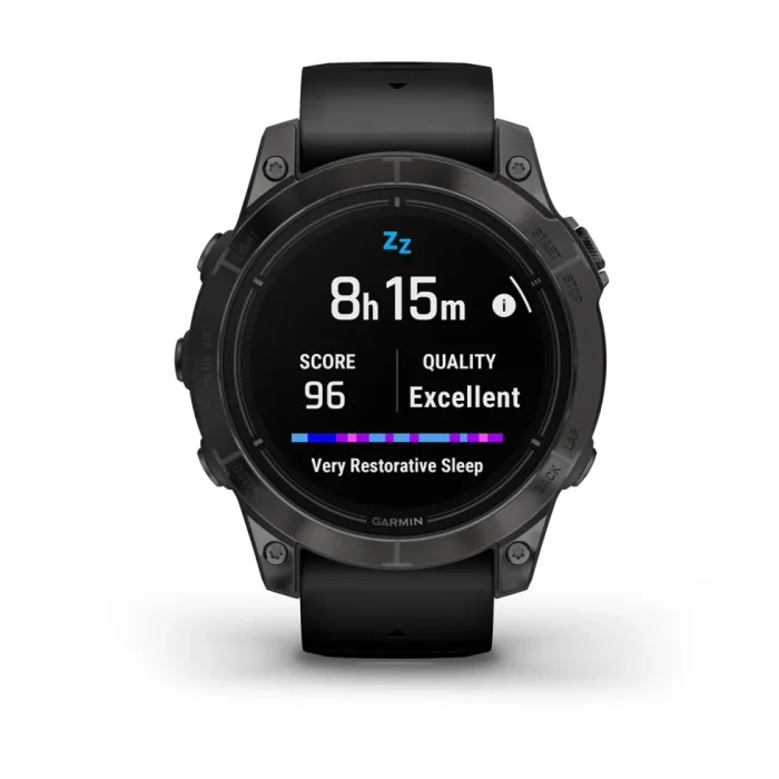 Garmin Epix Pro (Gen 2) - Sapphire Edition 47 mm - Szary tytanowy z powłoką węglową (DLC) i z czarnym paskiem [010-02803-11], zdjęcie 8 z 13