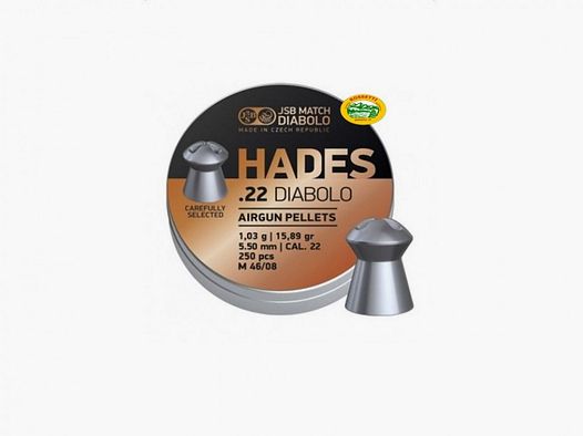 JSB Geschosse HADES Kal. 5,5 gr. 1,030 - Packung 250 Stk.