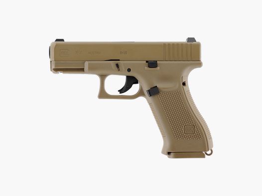 PISTOLE GLOCK 19X CO2 KAL BB 4,5MM TAN