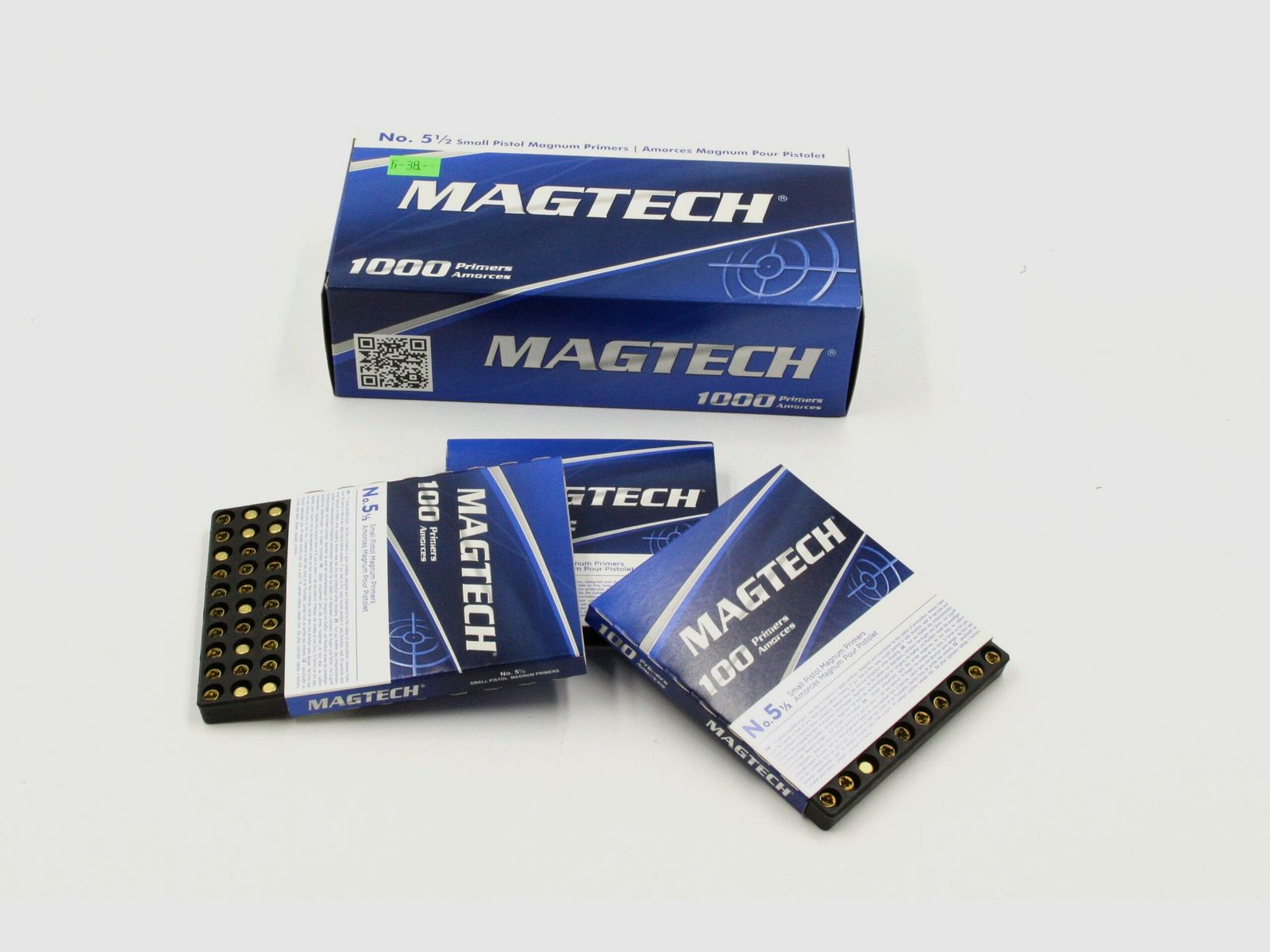 Zündhütchen Magtech Small Pistol Magnum, 1’000 Stk.