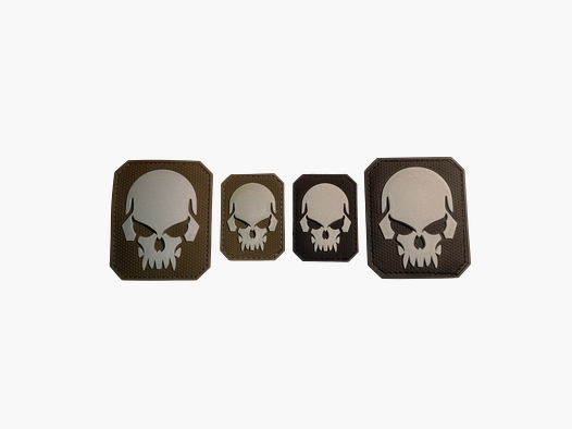 Patch – Teschio in gomma
