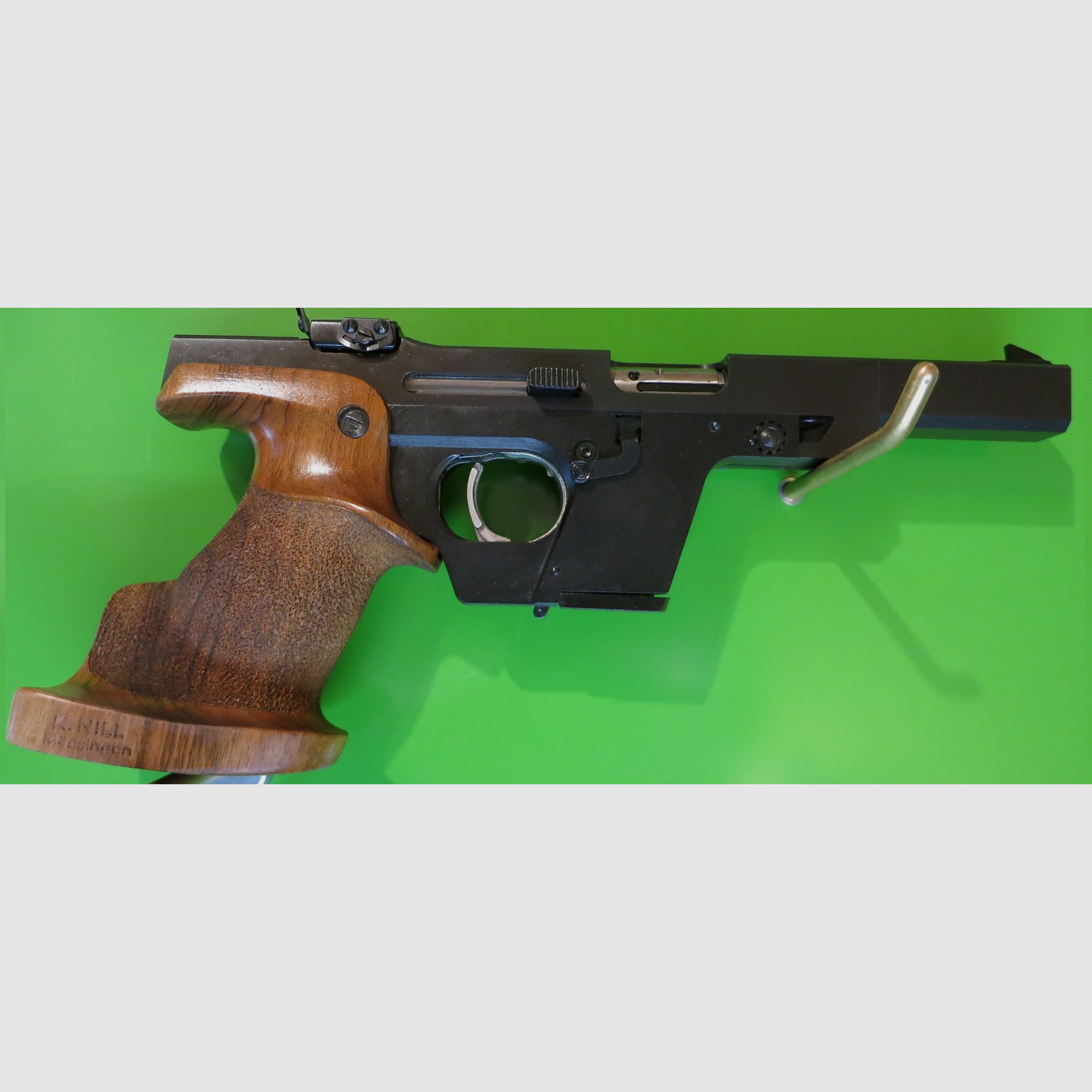 Sport-Pistole Walther GSP Kaliber .22lr, Nill-Griff, weltweit beliebteste Sportpistole      #48