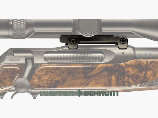 Sauer Sattelmontage 505 / Hohe Ausführung  für Zeiss ZM/VM Innenschiene / Bauhöhe 14,5mm
