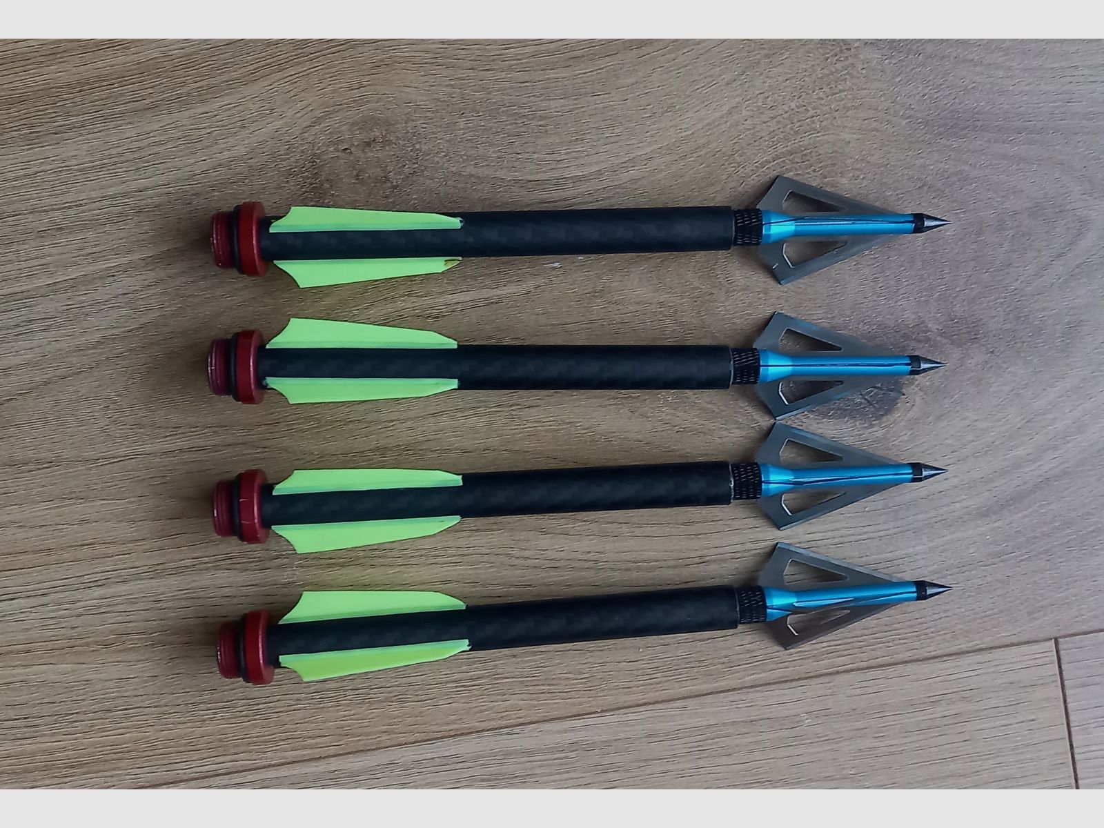 AEA Scuba Ringer Carbon-Pfeile mit Jagdspitzen