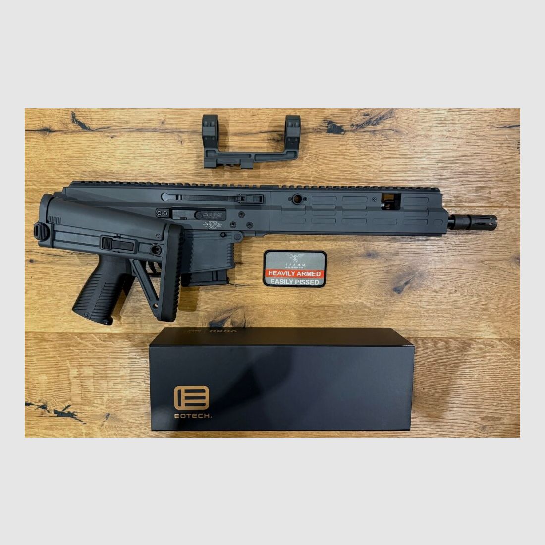 B&T AG (Brügger und Thomet) APC223 PRO, Carbine SPORT grau inkl. EOTECH Vudu 1-8x24