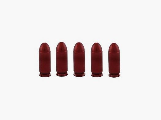 5 cartuchos de fogueo 45 Auto