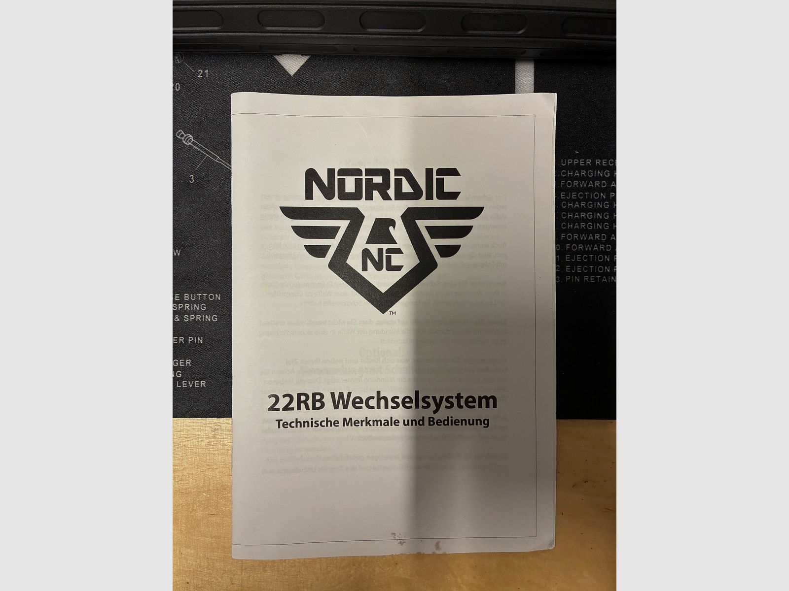 Nordic Components AR-15 .22 lfb conversion system – only 700 shots, excellent condition