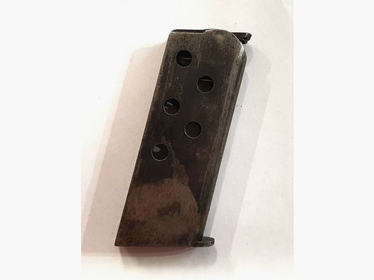 FN-magazijn FN 1906 6,35 mm, 6 schots magazijn, gestempeld met FN